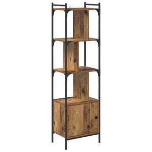 vidaXL Biblioth&egrave;que 6 niveaux 44,5 x 30 x 154,5 cm Bois d'ing&eacute;nierie