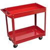 vidaXL Chariot &agrave; outils d'atelier 100 kg rouge