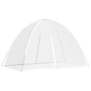 vidaXL Moustiquaire mongole avec portes 220 maille blanc 200x120x130cm