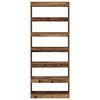 vidaXL Biblioth&egrave;que Bois ancien 80 x 30 x 198 cm Bois d'ing&eacute;nierie