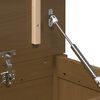 vidaXL Bo&icirc;te de rangement Marron miel 110x50x45,5cm Bois massif de pin