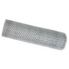 vidaXL Cl&ocirc;ture hexagonale 0,8 x 25 m Acier galvanis&eacute; Argent&eacute;