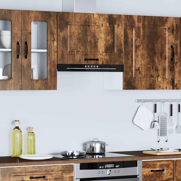 vidaXL Armoire murale de cuisine Kalmar ch&ecirc;ne fum&eacute; bois d'ing&eacute;nierie