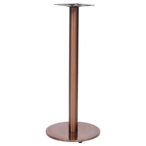vidaXL Pied de table de bistro Dor&eacute; &Oslash;45x107 cm Acier inoxydable
