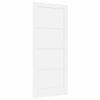 vidaXL Porte int&eacute;rieure 86 x 198,5 cm Contreplaqu&eacute; Blanc