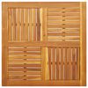 vidaXL Dessus de table 90x90x2,2 cm carr&eacute; bois massif d'acacia