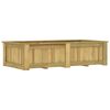 vidaXL Jardinière surélevée 196x100x50 cm Bois de pin imprégné