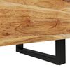 vidaXL Table de chevet 40x33x46 cm Bois d'acacia massif