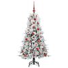 vidaXL Sapin de No&euml;l Artificiel &agrave; Branches Articul&eacute;es Blanc 120 cm