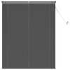 vidaXL Store V&eacute;nitien Gris Argent&eacute; 150 x 120 cm 25 mm PVC