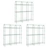 vidaXL Treillis de jardin pour plantes grimpantes 3 pcs forme en U