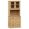 vidaXL Buffet haut VIGO 78x40x175 cm bois massif de pin