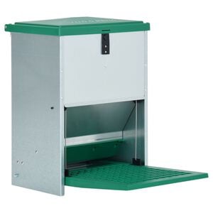 vidaXL Mangeoire automatique pour volaille avec p&eacute;dale 12 kg