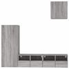 vidaXL Unit&eacute;s murales TV 4 pcs sonoma gris bois d'ing&eacute;nierie