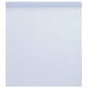 vidaXL Film de fen&ecirc;tre statique d&eacute;poli blanc 60x500 cm PVC