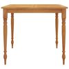 vidaXL Table Batavia 85x85x75 cm Bois de teck solide