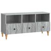 vidaXL Meuble TV Gris Sonoma 102 x 34,5 x 50 cm Bois d&rsquo;ing&eacute;nierie