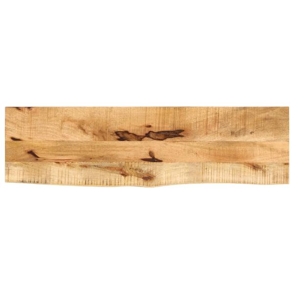 vidaXL Dessus de table 120x40x2,5cm bord vif bois massif manguier brut
