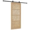vidaXL Porte coulissante ORKDAL 86 x 198,5 cm Bois de pin massif