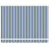 vidaXL Auvent R&eacute;tractable Bleu et Blanc 350 x 250 cm