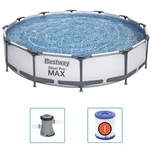 Bestway Ensemble de piscine Steel Pro MAX 366x76 cm