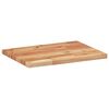 vidaXL Dessus de table rectangulaire 40x30x2 cm bois massif d'acacia