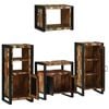 vidaXL Ensemble de mobilier de salle de bain 4 pcs Bois massif recycl&eacute;