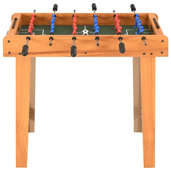 vidaXL Mini table de football 69x37x62 cm Érable