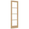 vidaXL Porte int&eacute;rieure ORKDAL Marron 61 x 198,5 cm