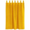 vidaXL Rideaux occultants 2 pcs Jaune moutarde 140 x 140 cm Velours