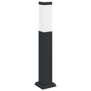vidaXL Borne lumineuse 50 cm noire IP44