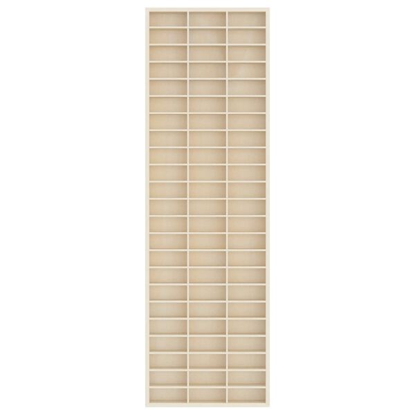 vidaXL Vitrine Murale Beige 30 x 4,5 x 96 cm Bois d'ing&eacute;nierie