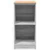 vidaXL Armoire de rangement de garage sonoma gris 40x51x85 cm bois pin
