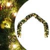 vidaXL Guirlande de No&euml;l d&eacute;cor&eacute;e avec boules et lumi&egrave;res LED 10 m