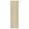 vidaXL Étagères murales 2pcs chêne sonoma 50x15x50cm bois d'ingénierie