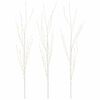 vidaXL Branche de cuivre LED de d&eacute;coration de No&euml;l 3 pc Blanc 62 cm