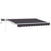 vidaXL Cadre de store manuel avec LEDs 3,5 x 2,5 m