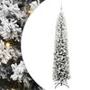 vidaXL Sapin de No&euml;l artificiel Vert 210 cm PVC et acier et plastique