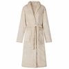 vidaXL Robe de bain sans capuche Beige xxxl Flanelle