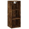 vidaXL Buffet haut Ch&ecirc;ne fum&eacute; 34,5x32,5x180 cm Bois d'ing&eacute;nierie