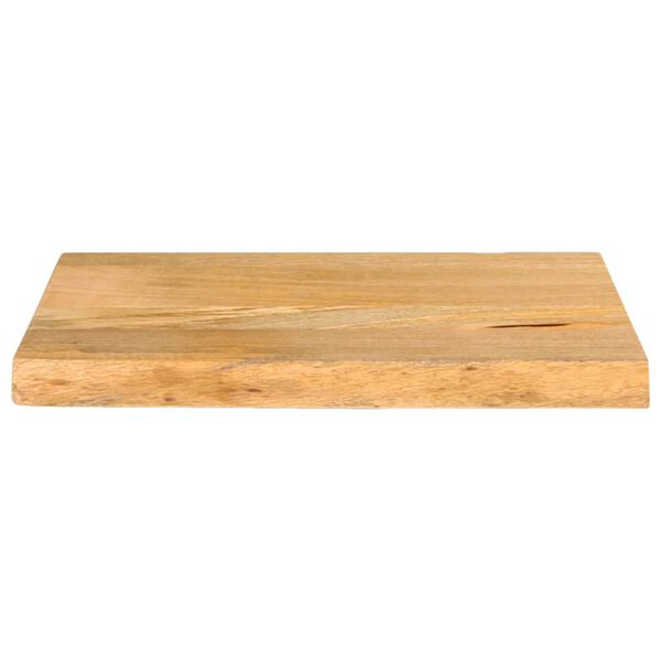 vidaXL Dessus de table &agrave; bord vivant 50x40x3,8 cm bois massif manguier