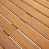 vidaXL Table de jardin 140x80x74 cm Bois d'acacia massif