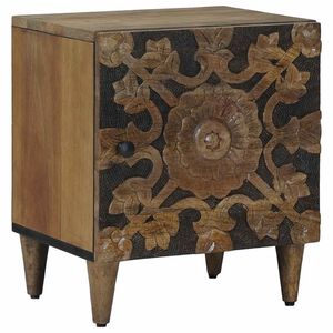 vidaXL Cabinet de chevet Marron 40 x 33,5 x 46 cm