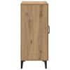 vidaXL Buffet ch&ecirc;ne artisanal 90x34x80 cm bois d'ing&eacute;nierie