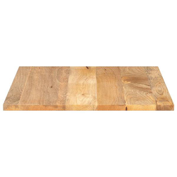 vidaXL Dessus de table 80x80x3,8 cm carré bois massif manguier