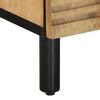 vidaXL Table de chevet marron 50x33x60 cm bois de manguier massif