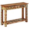 vidaXL Table console 110x30x76 cm Bois massif de r&eacute;cup&eacute;ration
