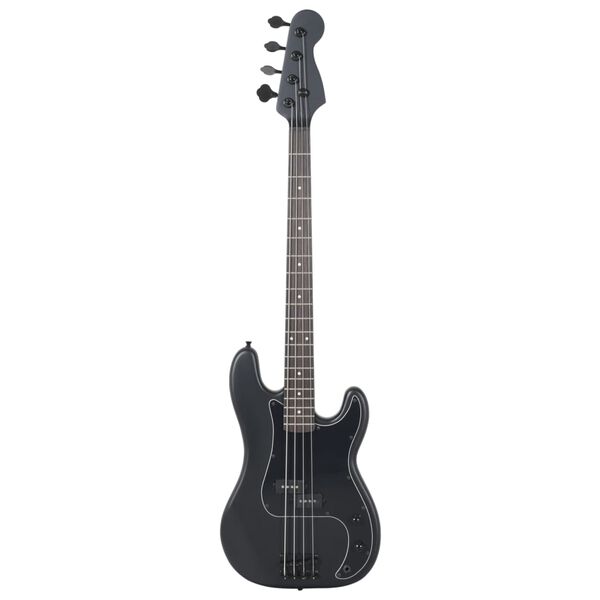 vidaXL Guitare basse électrique pour débutants avec sac noir 4/4 46"
