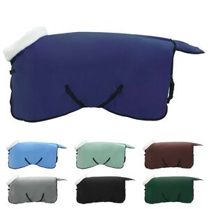 vidaXL Couverture &Eacute;quine Bleu marine 105 cm Fleece polaire