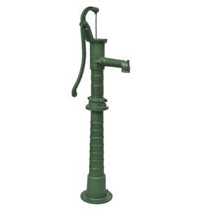 vidaXL Pompe &agrave; eau de jardin avec support Fonte